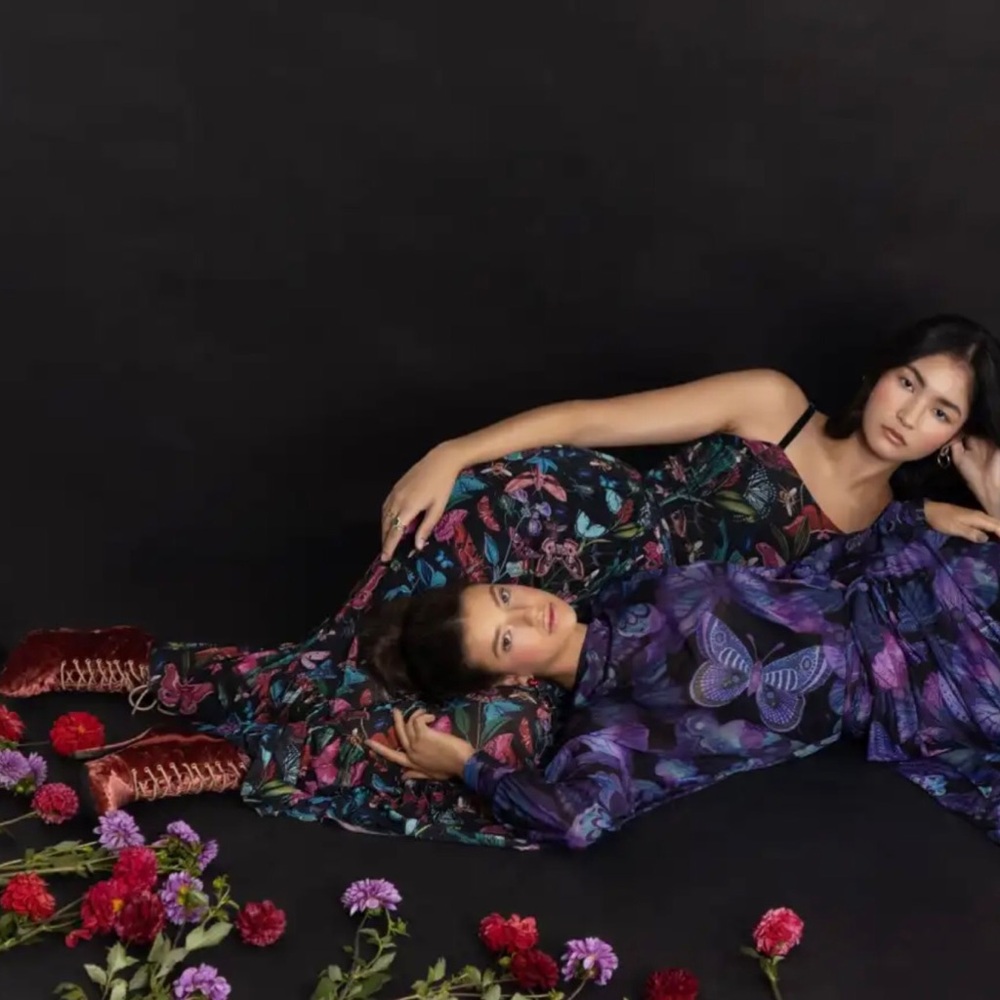 Blackmilk Butterfly and Moth Picnic Maxi Dress